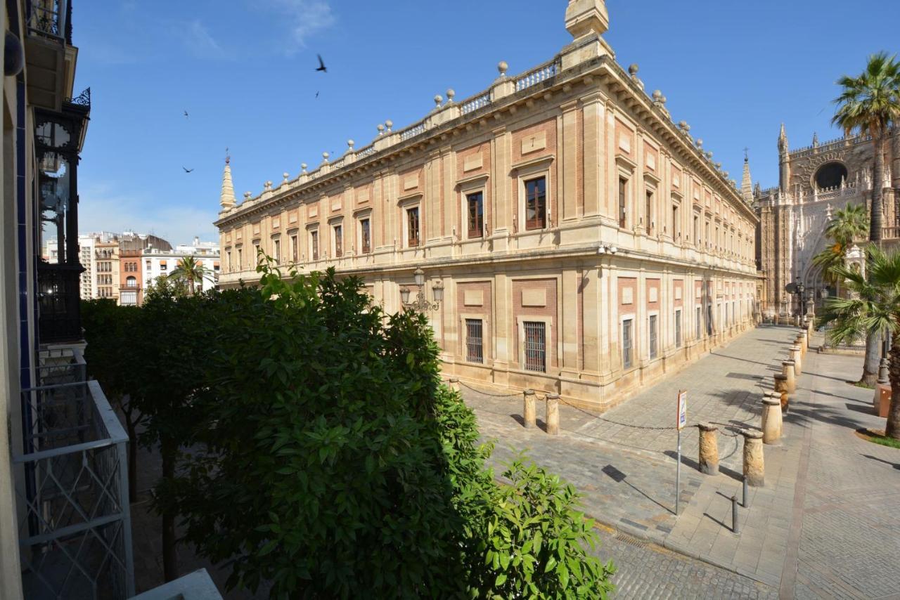Luxury Apartment With Views To Alcazar, Cathedral And Giralda. Seville Ngoại thất bức ảnh