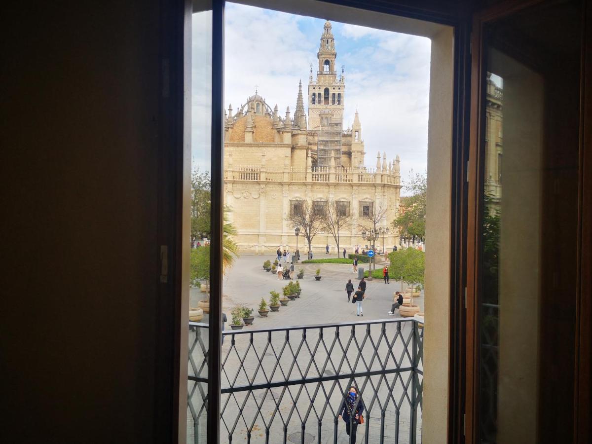 Luxury Apartment With Views To Alcazar, Cathedral And Giralda. Seville Ngoại thất bức ảnh